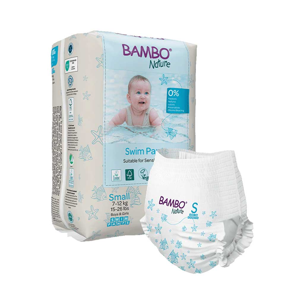 Pañal De Natación Bambo Nature S 7-12Kg