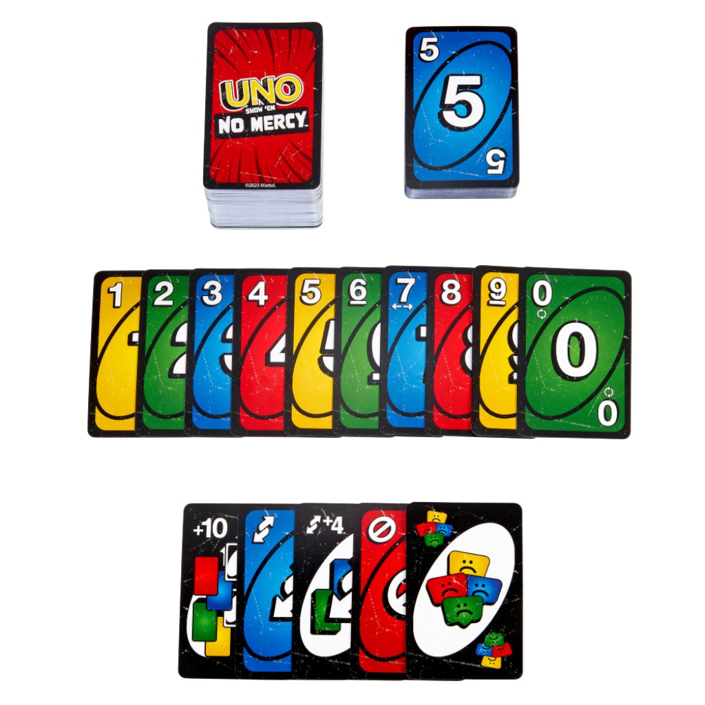 Uno Juego De Cartas Show Em No Mercy