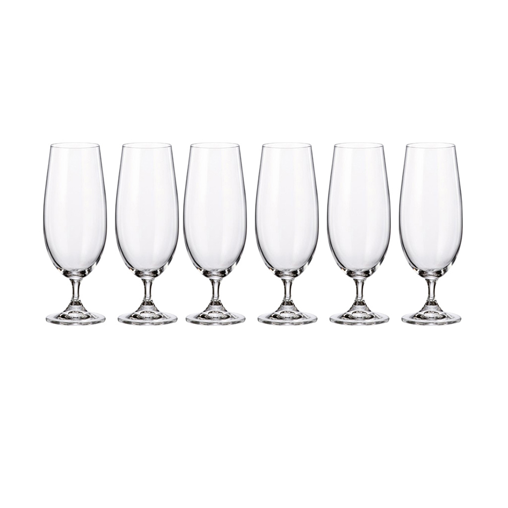 Set 6 Pzs Vaso De Cerveza 370ml Veronica