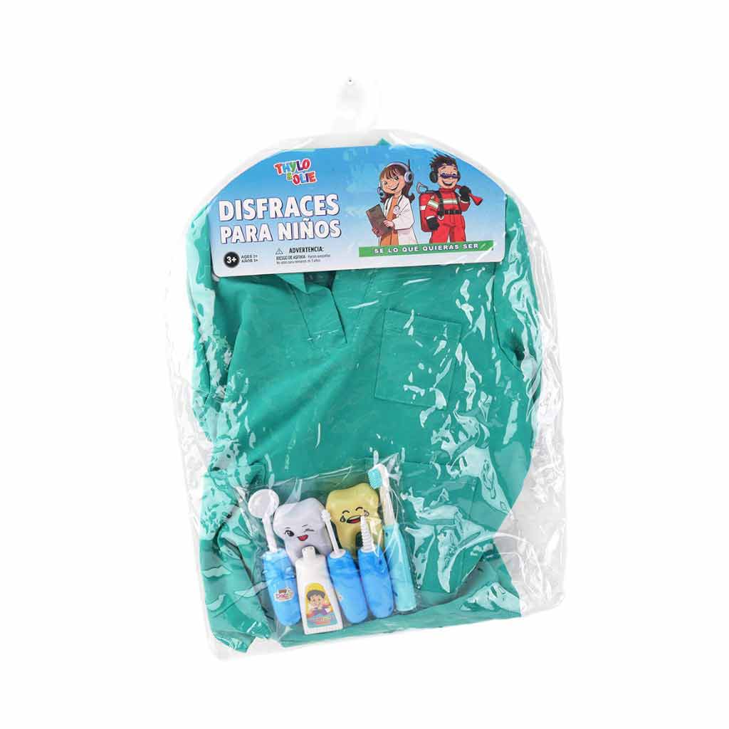 Disfraz Infantil De Dentista Con Accesorios