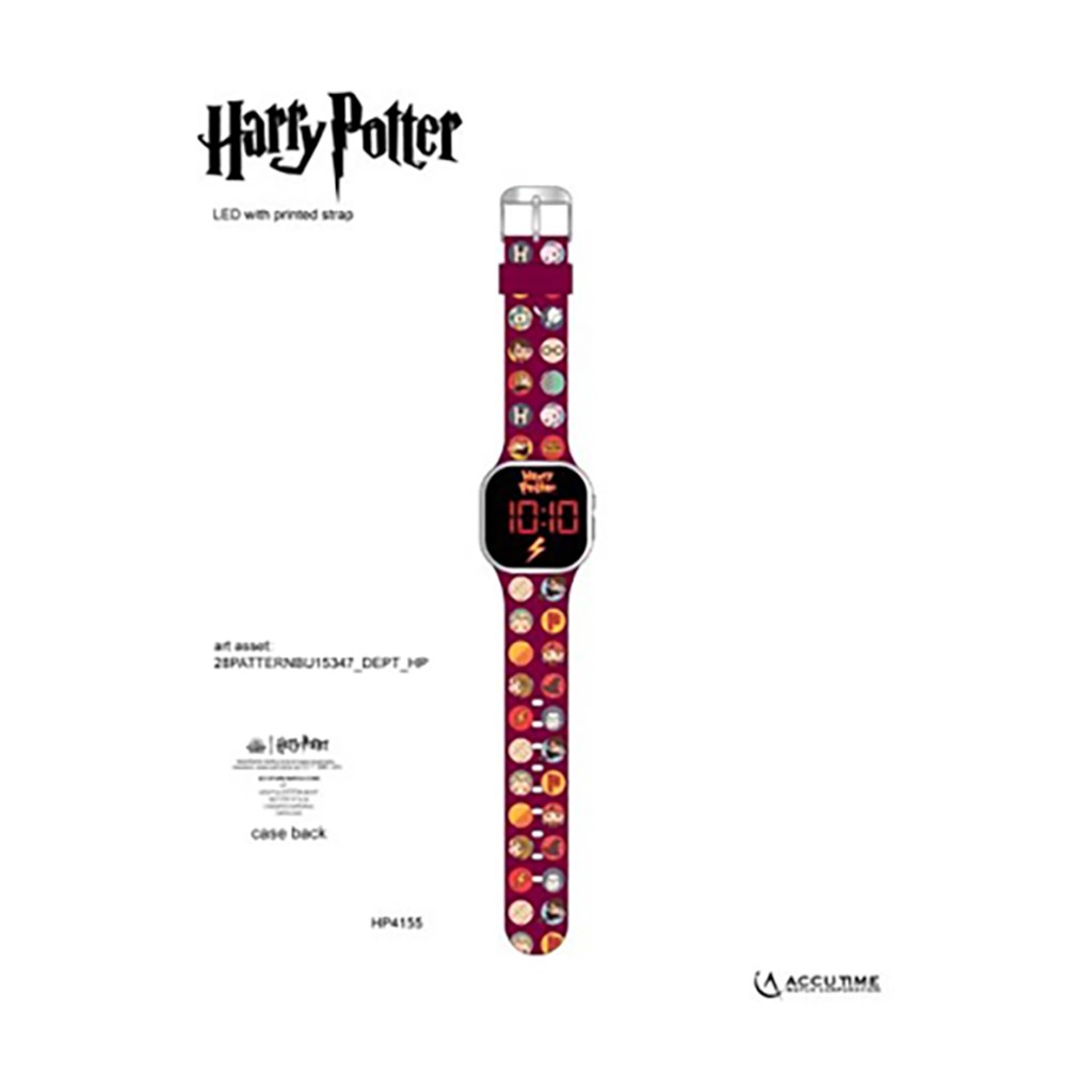 Reloj Con Led Harry Potter