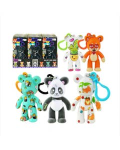 Figuras Sorpresa Kuma Paw 3" Estilo Kawaii Con Llavero Surtidos