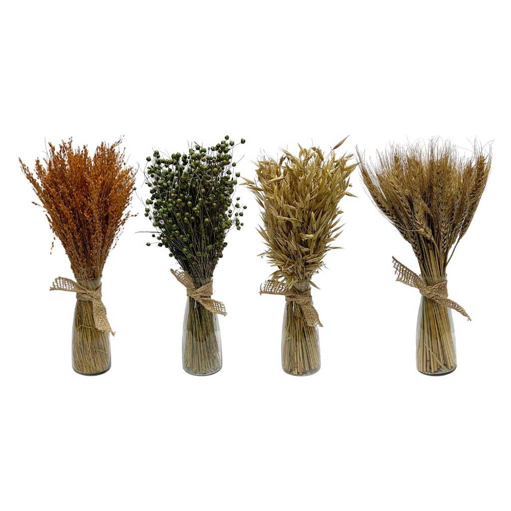 Decoración De Racimos En Botellas De Vidrio Surtidos 7X16Cm