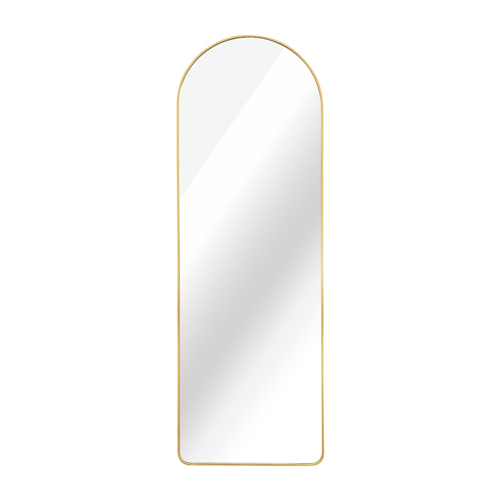 Espejo De Piso Con Borde Dorado 180X60X3Cm
