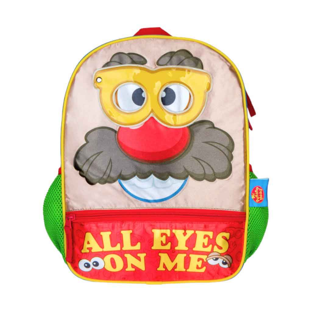 Bolso Escolar 13" Para Niño De Sr Cara De Papa