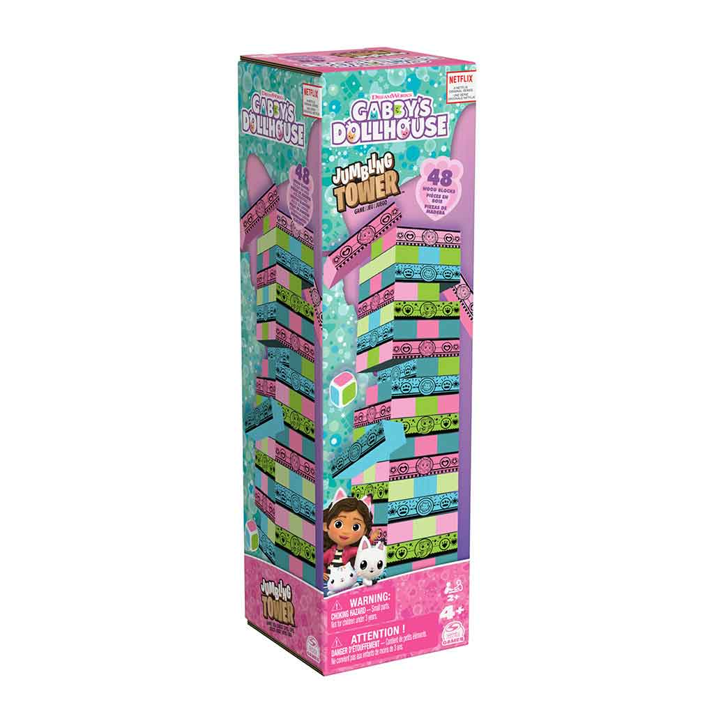 Torre Equilibrio De Colores Jenga Gabby´S Dollhouse