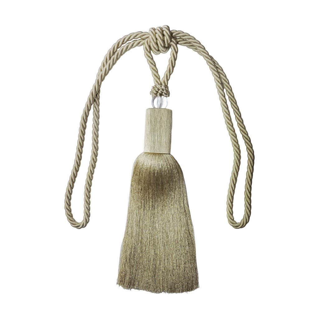 Borla De Cortina Color Crema 68Cm