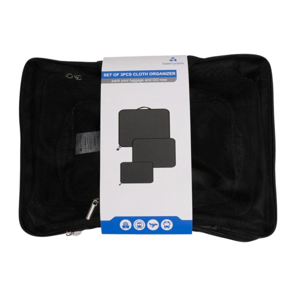 Juego De 3 Bolsos Organizador De Ropa Para Viaje