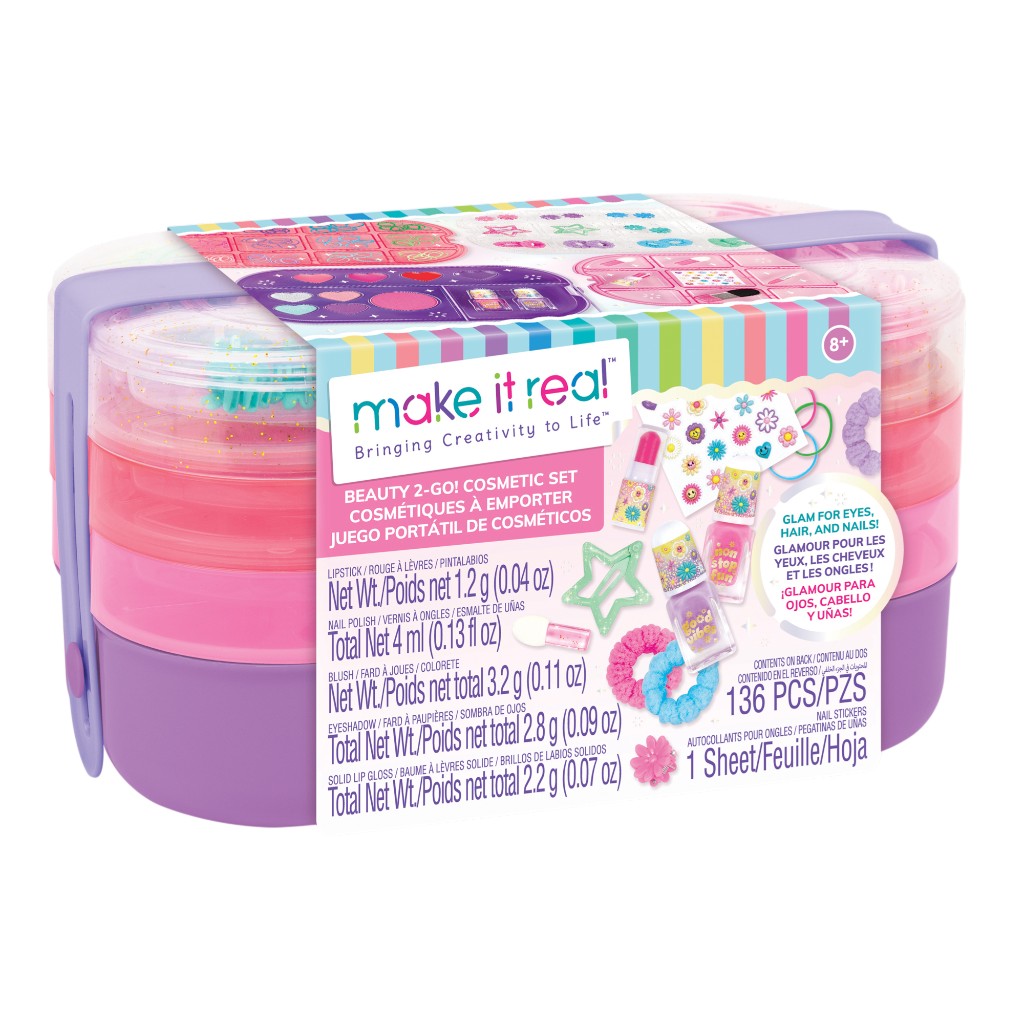 Make It Real - Juego Portátil De Cosméticos 136pzs