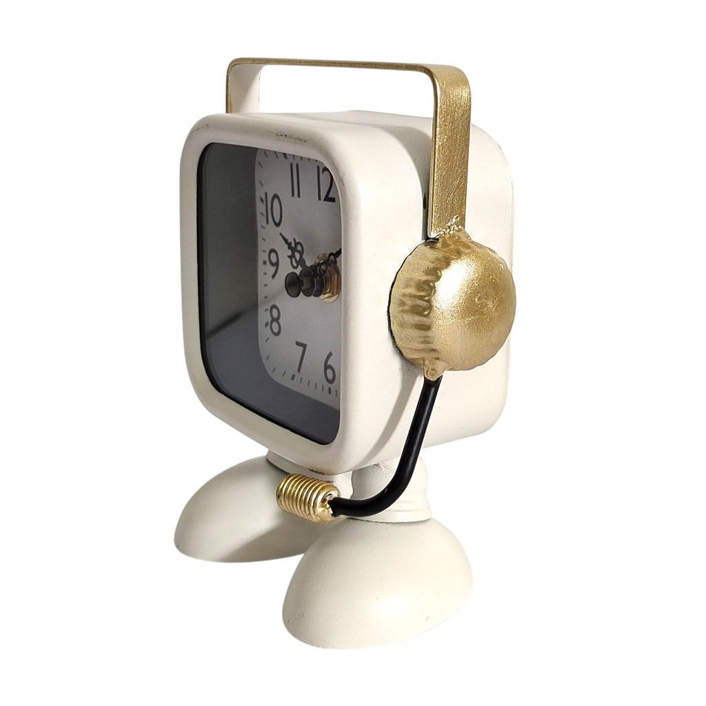 Reloj De Mesa 11.5x6x13.5cm