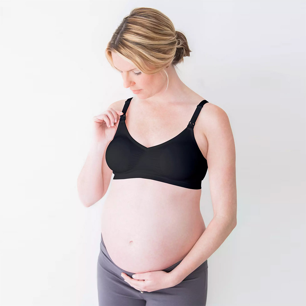 Sostén De Maternidad Color Negro - Talla Xl
