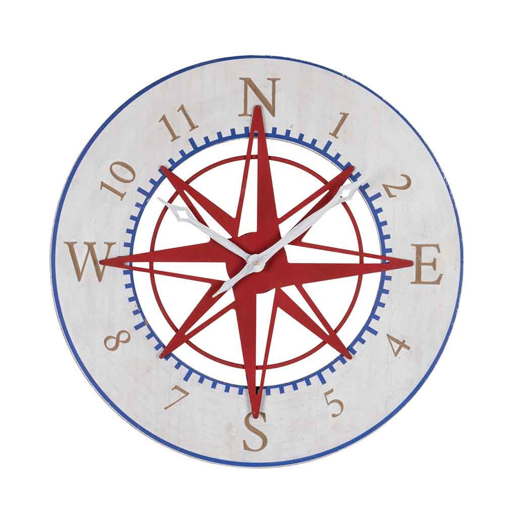 Reloj De Pared Redondo 60X5X60Cm
