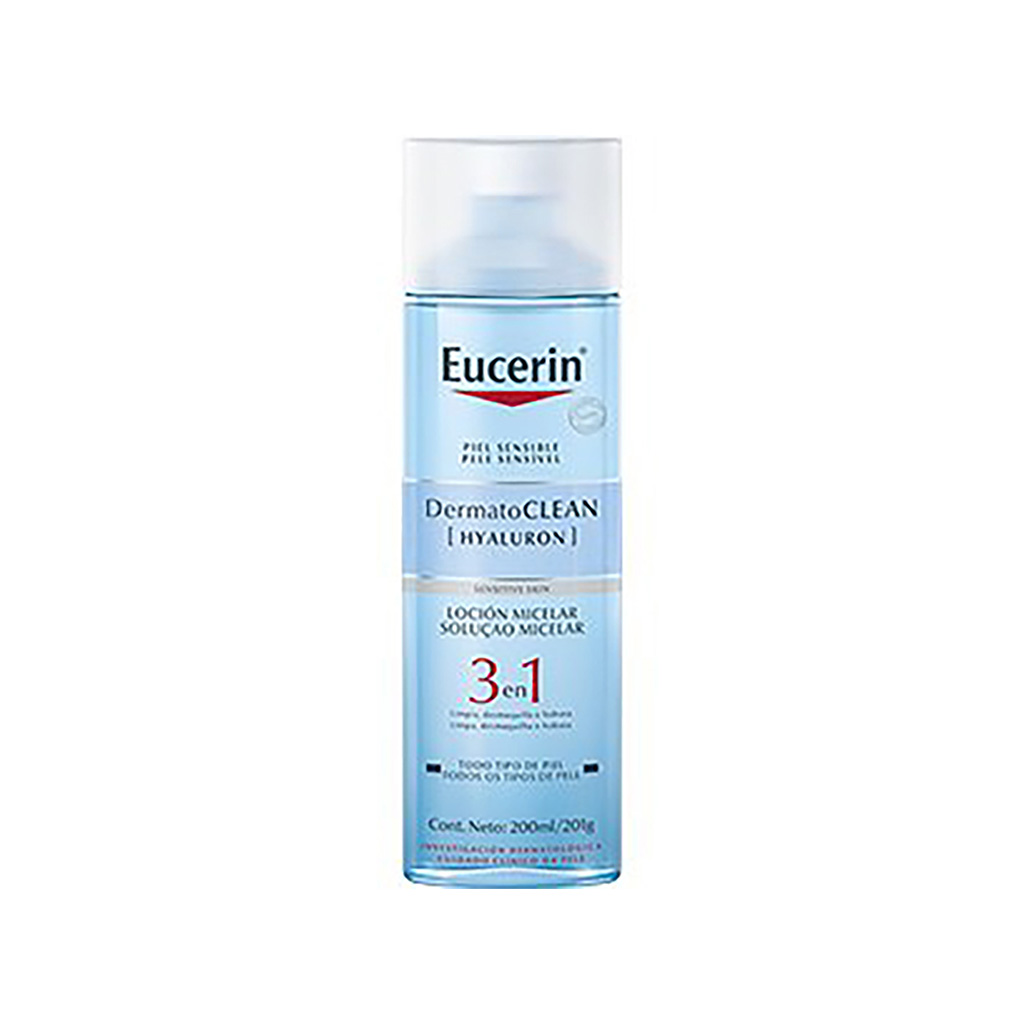 EUCERIN DERMATOCLEAN 3 EN1 SOLUCION MICELAR 200ML