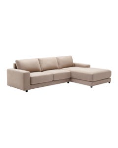 Sofá Esquinero Modular Derecho Beige Oracle 294X180X82Cm