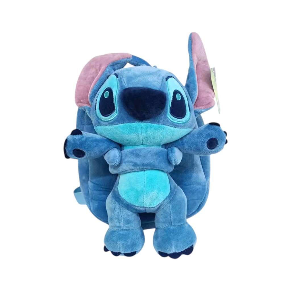Mochila De Peluche Stitch 12"