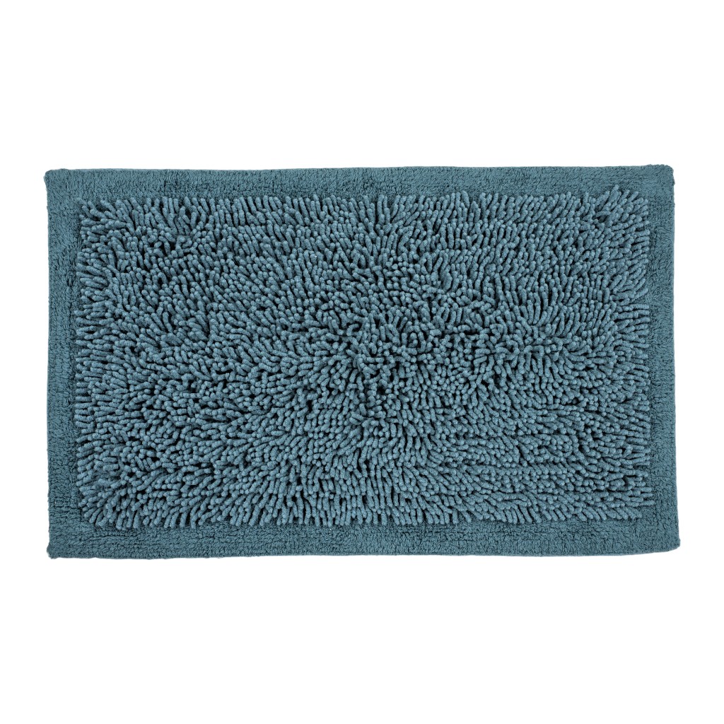 Alfombra Azul De Baño
