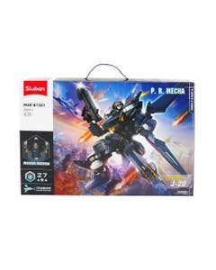 Set De Construcción M38-B1581 P.R. Mecha Exosuit. J20 569Pzs