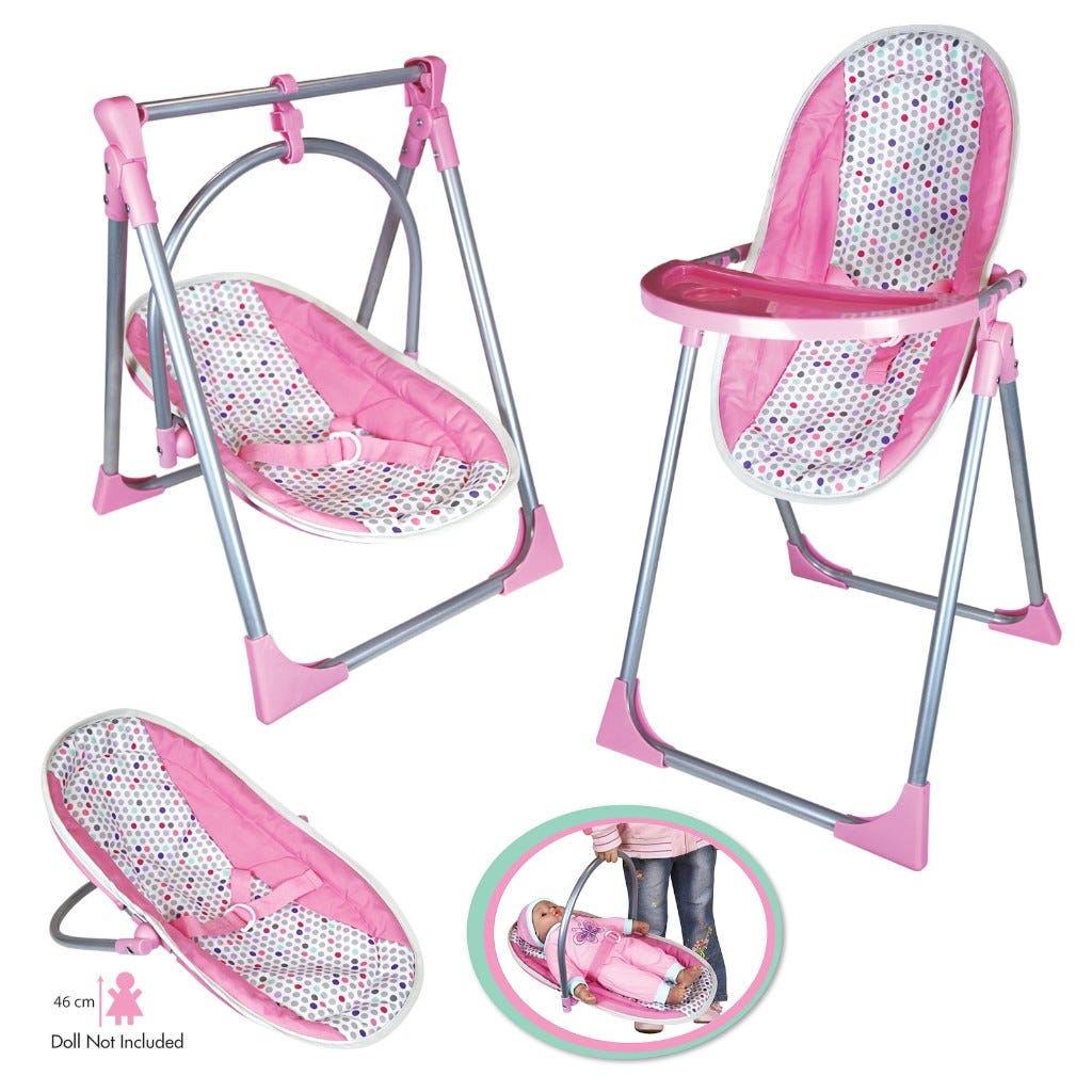 Silla alta 4 en 1 de Bebé Lissi
