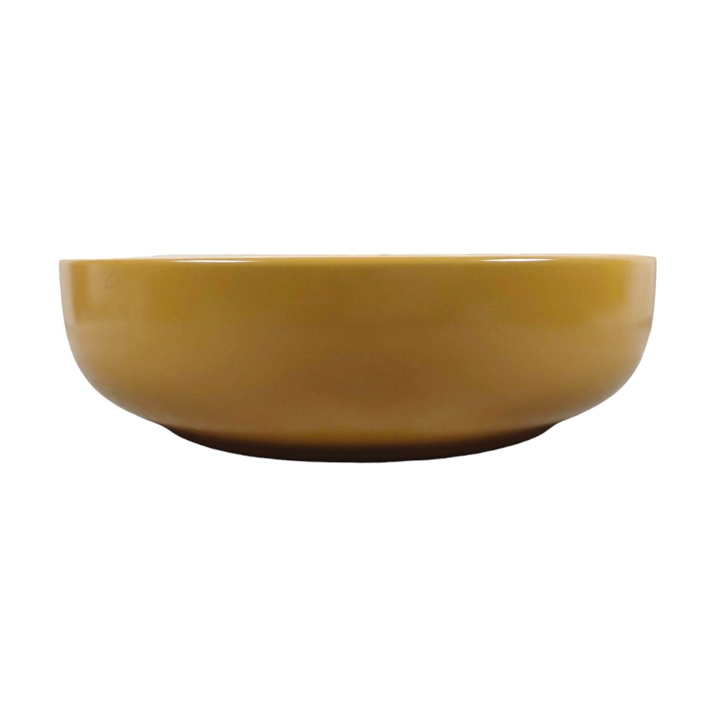 Cuenco Amarillo De Cerámica 22Cm